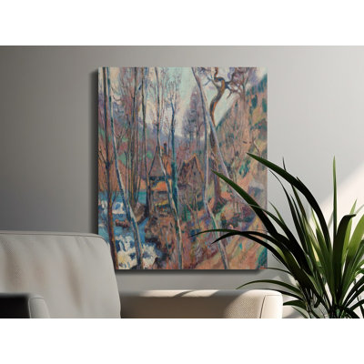 Cudahy 1 Piece Wrapped Canvas Wall Art Set