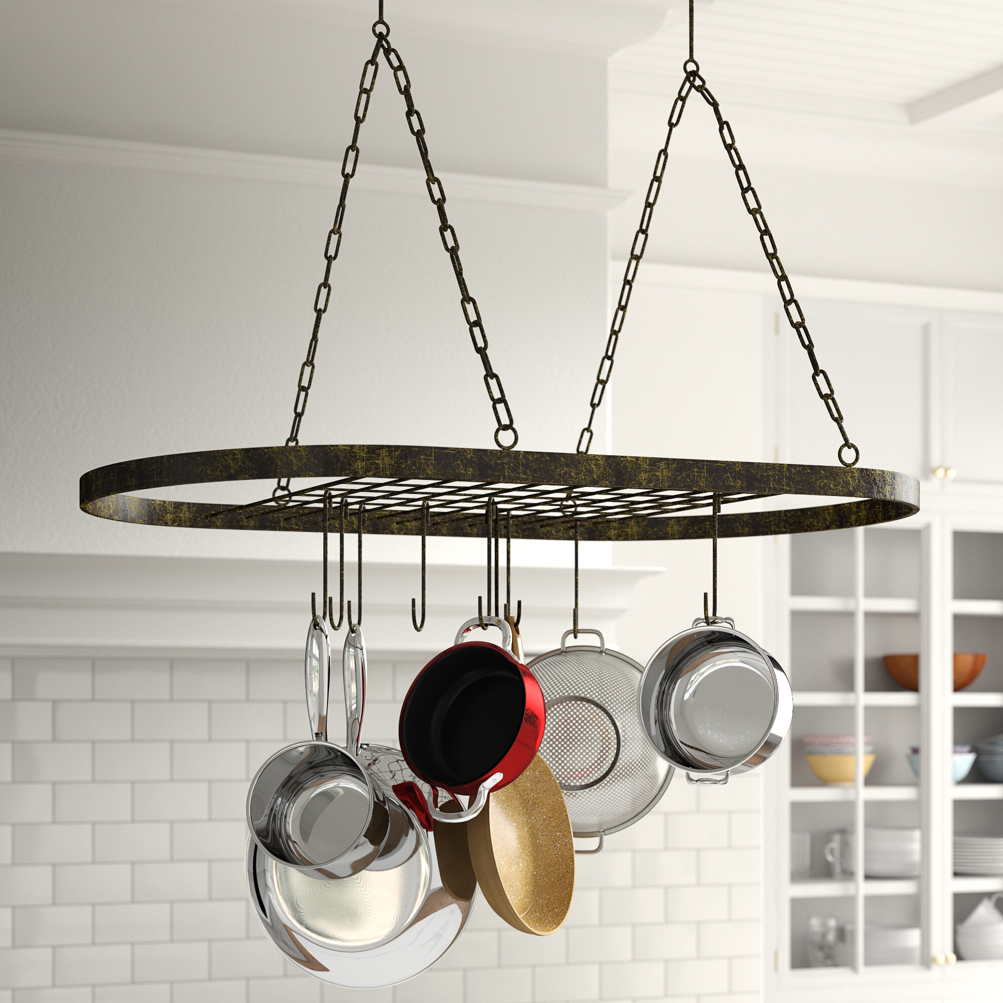 Wayfair Small (Up to 24 inches) Pot Racks You'll Love in 2023
