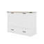 Grand lit escamotable avec station de charge-1602125245