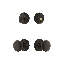 Nostalgic Warehouse Rope Rosette Entry Set with New York Knob-1444828481-1444828542