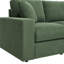 Sofa de coin Mountster avec deux poufs-991983600