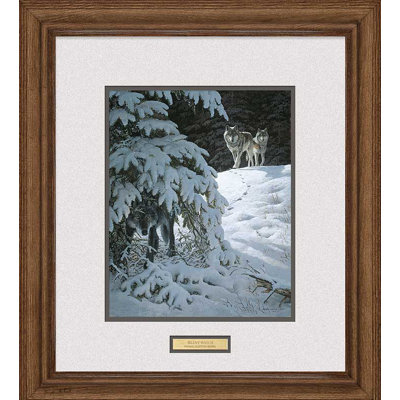 « silent watch » par persis clayton weirs, reproduction d’art encadrée