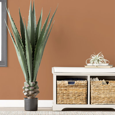 132.08cm Faux Succulent Plant in Planter