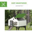 13.33 Square Feet Chicken Coop