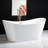 67'' x 32'' Freestanding Soaking Acrylic Bathtub-50499764-99334602