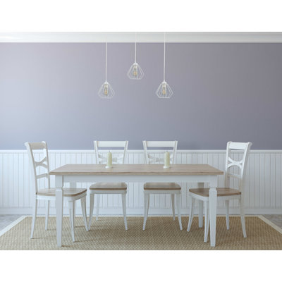 Gazon 3 - Light White Caged Pendant