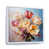 White Floater Framed