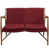 Wool/Viscose Maple Red