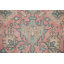 Tapis rose à motif géométrique traditionnel 7 x 10