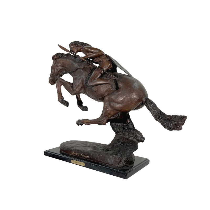Horse Bronze Garden Statue