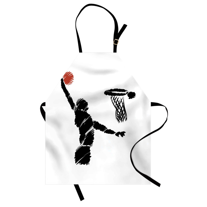 No Pattern Bib Apron