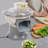 Electric 4-in-1 Multifunctional Vegetable Fruit Chopper