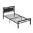 Freidin Twin Size Metal bed frame,platform bed