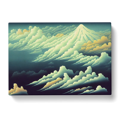 Dazzling Cloudy Sky - Wrapped Canvas