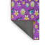 Tapis mauve à motif floral-1945989922