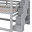 Triple lit superposé avec escalier de rangement-1725173991