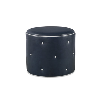 Lucy Round Tufted Pouffe