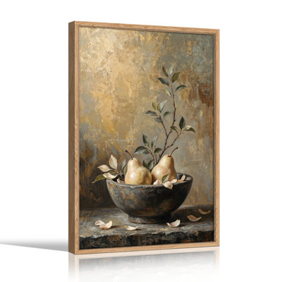 Still Life Canvas Wall Art Set Of 1