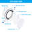 4'' Selectable Color Temperature Dimmable Air-Tight IC Rated LED Canless Recessed Lighting Kit-123230011
