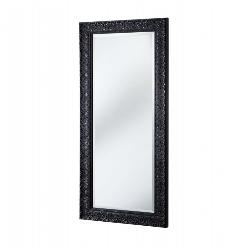 Rectangle Mirror, 138 cm H x 62 cm W, Black