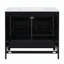 Modern Bathroom Vanity with Ceramic Sink and Abundant Storage Options-112430113