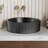 KES 16 Inch Round Black Vessel Sink, Modern Ceramic Porcelain Bathroom Sink Bowl for Bathroom Vanity Above Counter-122443974