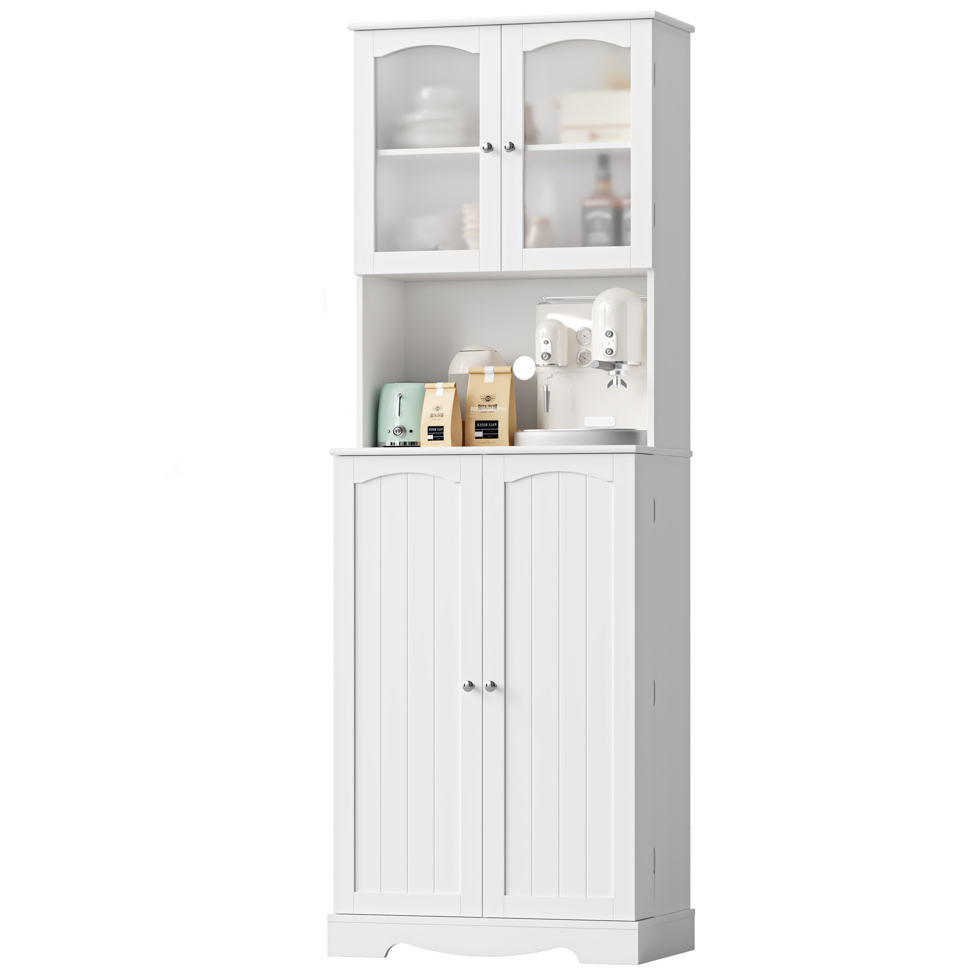 Lark Manor™ Anko 71.2" Kitchen Pantry & Reviews | Wayfair