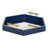 Norvan Hexagon Decorative Tray with Metal Handles-1804291031
