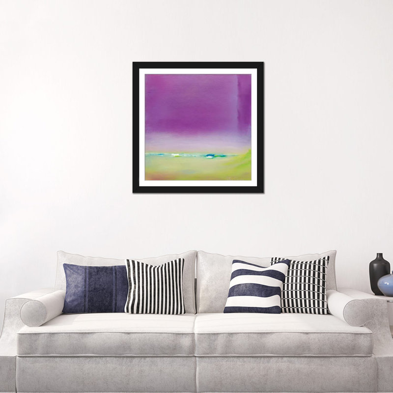 «Now and Ensuite» par Rachel Caldwell - reproduction d'art sur toile tendue, H 24 po x l 24 po x P 1 po, Blanc