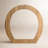 Femke 8'' H Wood Tabletop Candlestick