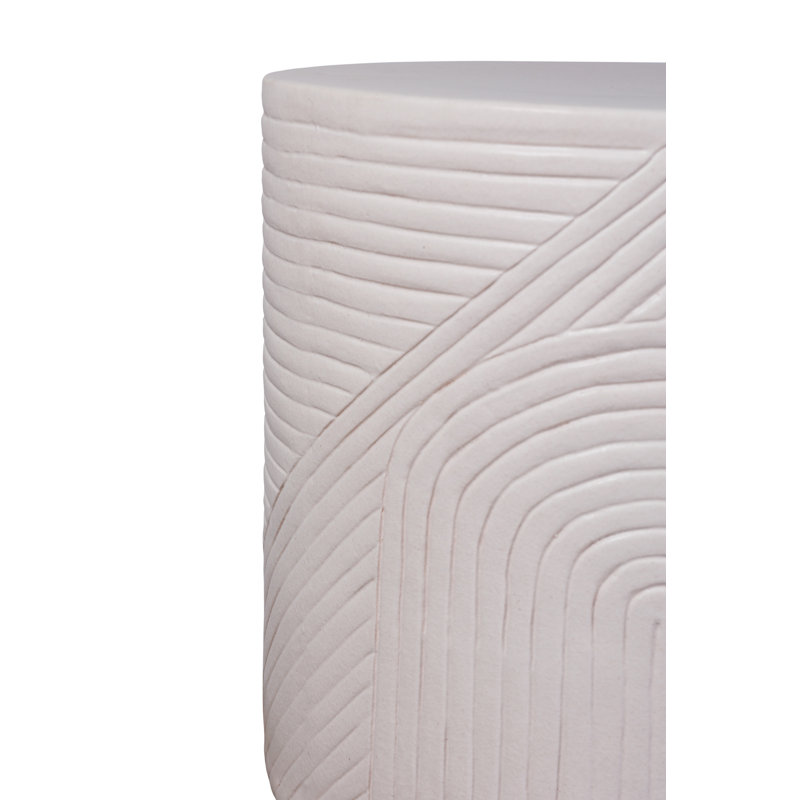 Serenity Garden Stool, Semi Gloss