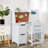 Kids Desk and Chair Set with Storage and Bulletin Board â€“ Wooden Study Table