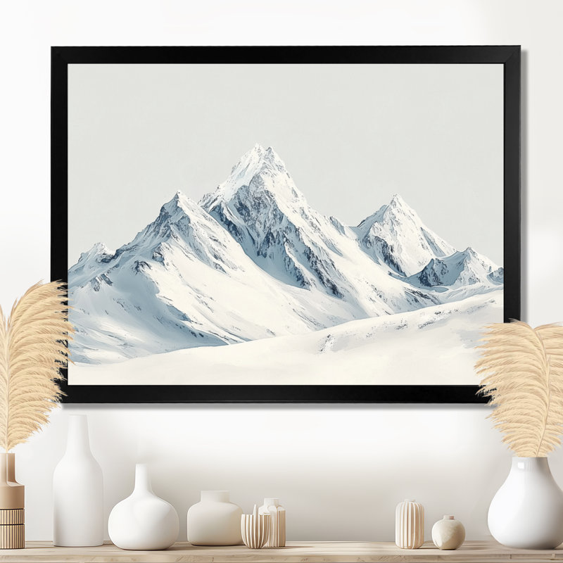 Gerarda - Landscapes Wall Art, Reproduction encadrée d'une seule photo, Noir, noir, noir, noir, H 12 po x l 20 po