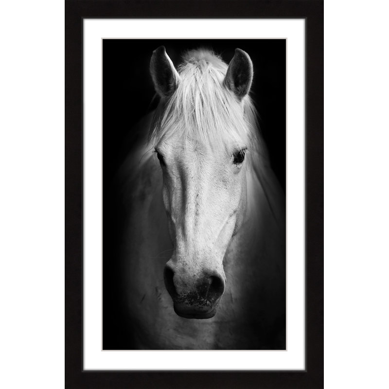 Impression de peinture encadrée «gentle soul», 45" H x 30" L x 1,5" D
