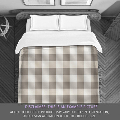 Polyester Gingham Comforter