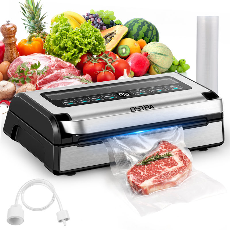 Airtight 95‑kPa Powerful Suction Food Vacuum Sealer