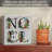 Ophelia & Co. Noel Freestanding Solid Wood Block Sign