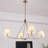 Lidia 4-Light Dimmable 47.2’’ W Classic/ Traditional Fabric Dining Room Chandelier-223350871