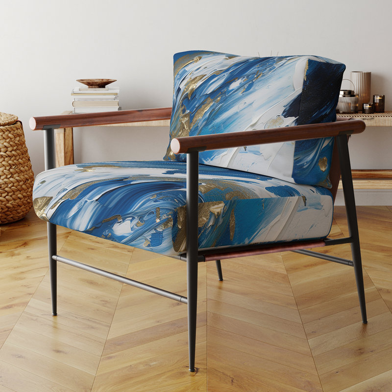 Fauteuil d'appoint Centeio, Noir, noir, noir, noir
