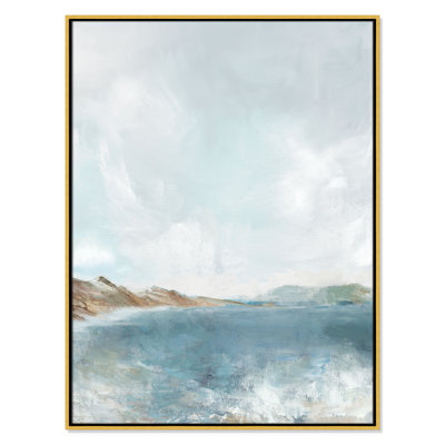 Echoes in Blue - Portrait Version Print par PI Studio