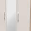 Borgeson Triple Mirror Wardrobe -838697789
