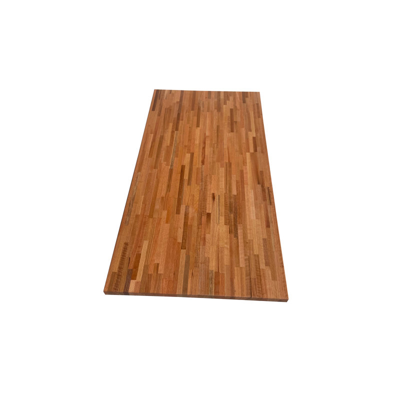 Dessus Knya Butcher Block, 1,5 po x 26 po x 72 po, Chêne rouge