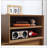 ANTIQUE HALLWAY BENCH CABINET IN OAK COLOR Simple design, comfortable and durable, multi-functional bench