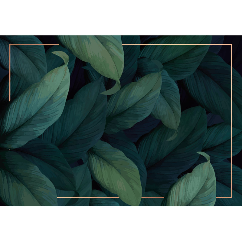 Lockington Floral Indoor / Outdoor Area Rug, Rectangle 90 x 150cm