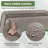 Gaetanino 60" Outdoor Wicker Poolside Reclining Single Chaise Lounge With Cushion and Side Table-1900787130
