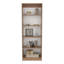 Ensemble de bibliothèque 2 pièces H 71,1 "avec tablettes ouvertes