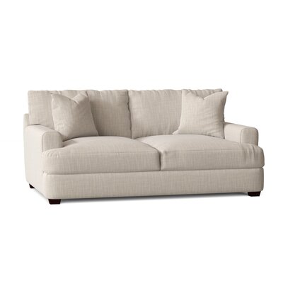 Emilio 65"" Recessed Arm Loveseat With Reversible Cushions -  Wayfair Custom Upholstery™, 6E1C1F5682B34FCD82ED3C257B5249CD