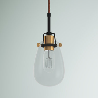 Luminaire suspendu à 1 lumière Barhorst