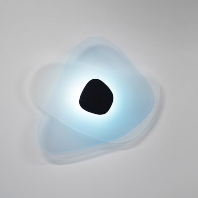 Aurora Aluminum LED Flush Mounted Sconce