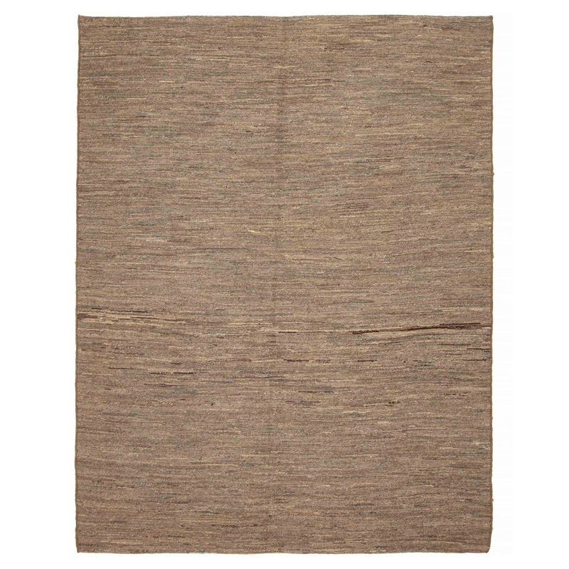 Tapisserie naturelle grise kilim 6 pi 3 po x 8 pi 2 po